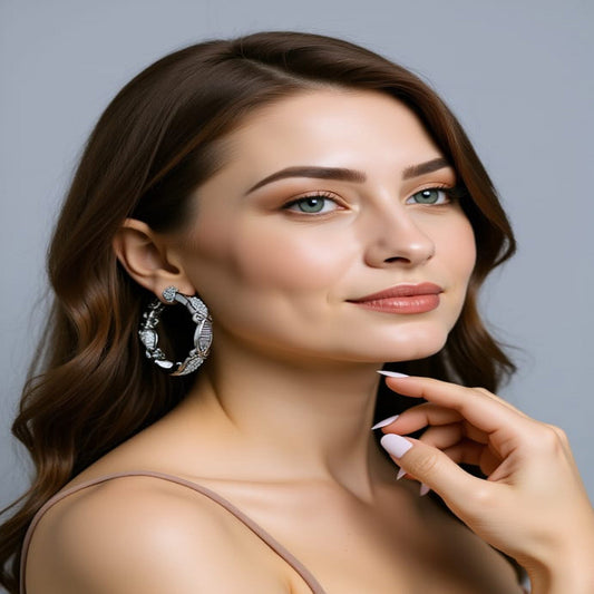 Elegant Silver Baliyan Collection – Where Grace Meets Glamour