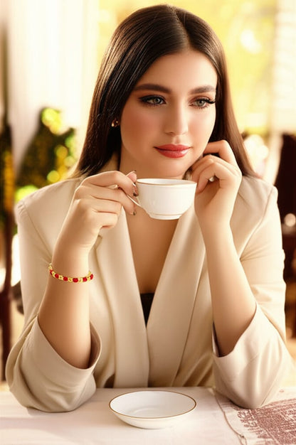 💎 The Stellar Sparkle: Pave Zircon Statement bracelete