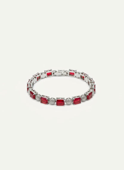 💎 The Stellar Sparkle: Pave Zircon Statement bracelete